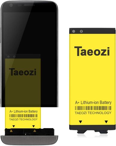 بطارية Taeozi 4800 مللي أمبير في الساعة LG G5، 2025 بطارية ليثيوم أيون جديدة بديلة لـ LG G5 BL-42D1F VS987 Verizon، H820 at&T، LS992 Sprint، H830 T-Mobile، US992، H845 Dual H850 H858 بطارية احتياطية in Saudi Arabia