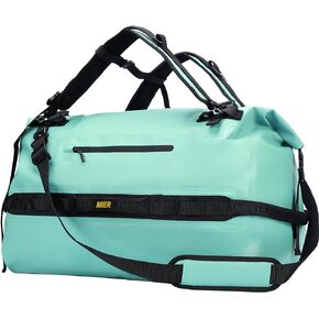 MIER Large Waterproof Duffel Bag Rolltop Dry Backpack Duffle Bags for Kayaking, Rafting, Boating, Swimming, Camping, Travel, Gym, Beach, 60L/80L