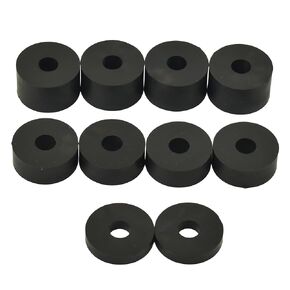 Hawkeng Medium Rubber Spacers (M8) 8mm-0.32" Hole, Diameter 1.02" Depths 0.59" 0.39" 0.20"