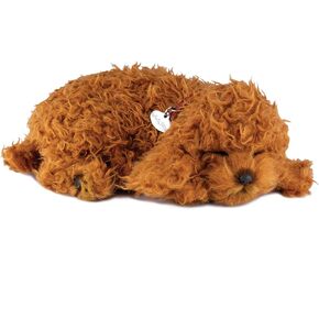 Perfect Petzzz - Original Petzzz Poodle, Realistic Lifelike Stuffed Interactive Pet Toy, Companion Pet Dog with 100% Handcrafted Synthetic Fur