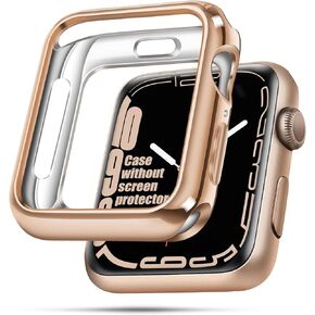 TPU Case[No Screen Protector] Compatible with Apple Watch 40mm,Soft,for iWatch Series 7/6/5/4/3/2/1/SE