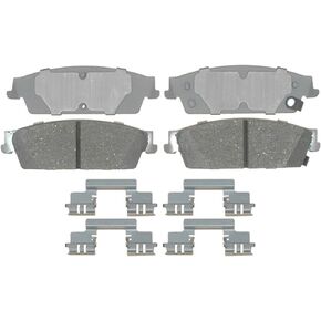 ACDelco Silver 14D1194CH (19286008) Ceramic Rear Disc Brake Pad Set with Hardware