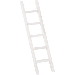 Milisten 1:12 Miniature Ladder Mini Wood Doll House Ladder Furniture Staircase Model DIY Dollhouse Furniture for Doll House Accessories