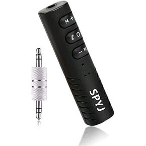 Bluetooth Receiver 5.0 Wireless Audio Receiver, Compatible with 3.5mm Jack AUX car Audio/Wired Headset/Home Stereo System, can be Connected to Smartphone/Tablet Bluetooth,