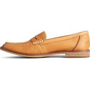 Sperry Ladies Footwear Women's Seaport Penny Loafer, New TAN, 6