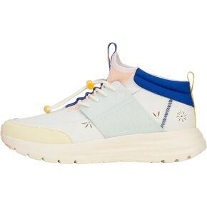 Hey Dude Sirocco Mid Color-Block Sneakers for Women - Textile Upper and Lining - Foam-Cushioned Footbed