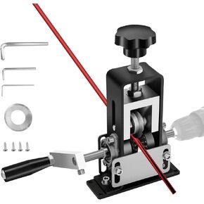 آلة تجريد الأسلاك من كامكستول، أدوات تجريد الأسلاك التي تعمل بالحفر والمثبتة يدويًا، حجم صغير، سهل الاستخدام، شريط سريع، سلك قياس 0.04 بوصة - 0.8 بوصة للأسلاك النحاسية الخردة، كابل الطاقة in Kuwait