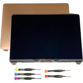 13inch Screen Replacement for MacBook Air A1932 Late 2018 LCD Display Assembly 2560x1600 EMC 3184 MREA2 MRE82 MVFJ2 MVFH2(Gold)