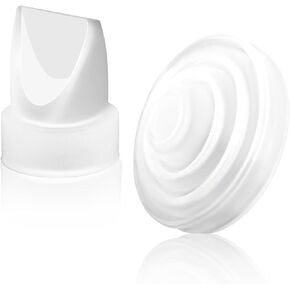 Silicone Duckbill Valves & Diaphragm Compatible with Momcozy M5 Breast Pump Parts, Platinum Food Grade Silicone for M5 Replacement Parts (1 Pack)
