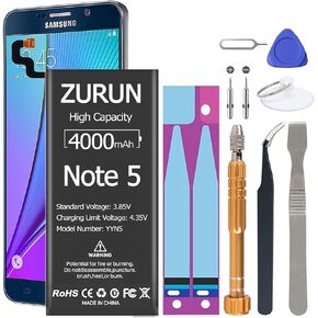 Galaxy Note 8 Battery ZURUN 4000mAh Li-Polymer Battery EB-BN950ABE Replacement for Galaxy Note 8 SM-N950 N950V N950A N950T N950P N950R4 N950F with Screwdriver Tool Kit