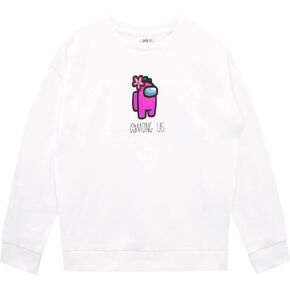 Among Us Girls Sweatshirt Gaming Daywear For Kids
