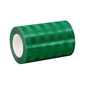 3M 3437 Green Micro Prismatic Sheeting Reflective Tape, 2" x 5 yd (1 Roll)