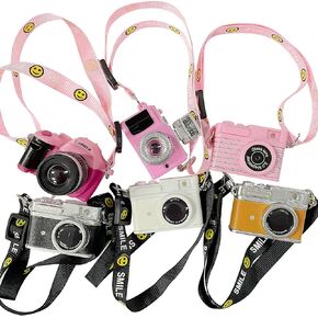 4 قطع كاميرا رقمية صغيرة DSLR بنسبة 1:4، إكسسوارات زخرفية صغيرة هدايا دعائم التصوير الفوتوغرافي، زينة صغيرة، إكسسوارات الدمية، حلية للحقائب