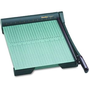 Martin Yale W15 Premier Heavy-Duty Green Board Wood Trimmer, Cut Up To 20 Sheets at One Time, Steel Blades, 15 Inches