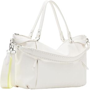Desigual Accessories PU Hand Bag, White