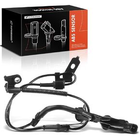A-Premium Front Left ABS Wheel Speed Sensor - Compatible with Ford Lincoln & Mercury Models - MKZ 2007-2012, Zephyr 2006, Milan 2006-2011, Fusion, Sedan - Front Driver Side, Replaces 6E5Z2C205AA