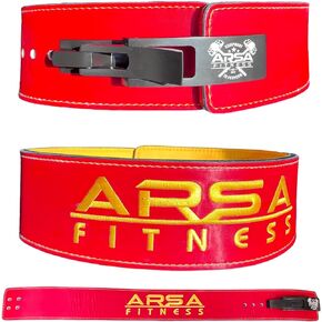Arsa Fitness Ultra Competition Grade - 10MM Lever Belt - Power Series for Weightlifting, Bodybuilding, Powerlifting for Men & Women