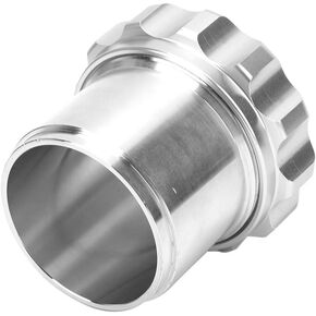 2in Weld On Cap Aluminum Alloy Cover Car Accessory Vehicle Repair Replacement for Fuel Water Tank