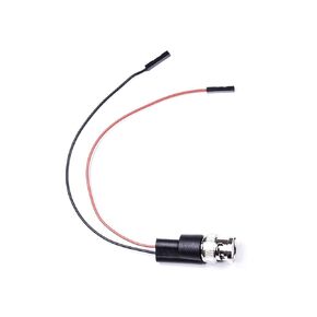 BOCEUC BNC Test Leads, BNC to Square Pin Receptacles, Test Lead Breakout Cable for Multimeter, 5A Current Rating, 1 Pack