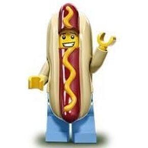 LEGO Hot Dog Man #14 of 16, Minifigures Series 13 Set 71008SEALED Retail Packaging