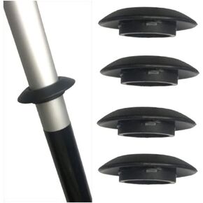 Berfi Life Kayak Paddle Drip Rings 4 Pieces for Kayak Canoe Rafting Paddles Shaft, Universal Kayak Durable Splash Guards Paddle Accessories
