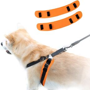 Dog Harness Strap Cover Dog Harness Strap Wrap Dog Armpits Chest Protector Chest Strap Liner Padding Dog Strap Padding Prevents Rubbing and Chaffing