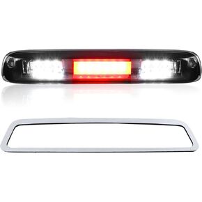 مصباح شحن الفرامل الثالث من Tresound لـ 2007-2013 Chevy Silverado GMC Sierra 1500 2500 3500 HD Classic، مصباح إيقاف عالي LED (عدسة شفافة)
