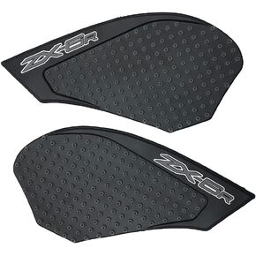 Grey Gas Fuel Tank Pad Traction Side Fuel Knee Grip Decal Compatible with Kawasaki Ninja ZX6R 636 2007-2008