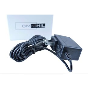 [UL Listed] OMNIHIL 8 Foot Long AC/DC Adapter Compatible with Moog Theremini Power Supply