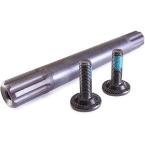 قطع غيار كرنك الدراجات الشرقية - 8 عمود دوران ومسامير - أسود in Kuwait