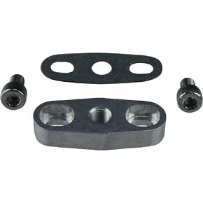 ICT Billet HD GT15-GT35 Billet Turbo Oil Supply Feed Flange T3 1/8"npt GT25 GT30 Turbocharger 551162