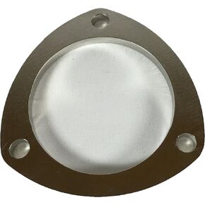 3.00" Header Collector Flange Ring 3 Bolt 3/16" 304 Stainless Steel WHF300SS Wesdon Flange