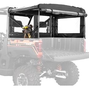 حامل غطاء سرير KEMIMOTO UTV الناعم متوافق مع Polaris Ranger 570 / XP 900/1000 / XP 1000 / Crew XP 1000 2013-2024 ملحقات غطاء قماش علوي للتخييم الخلفي in Kuwait