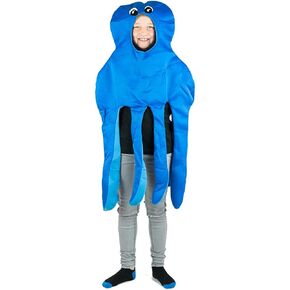 Blue Octopus Under the Sea Costume for Kids (Age 6+)