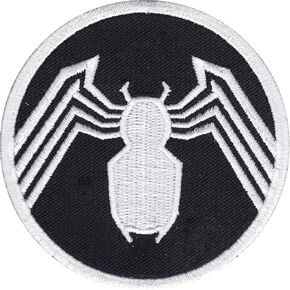 Official Marvel Comics Amazing Spiderman Venom's Logo Iron on Applique Patch