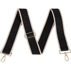 Cadpirss Wide Purse Strap Replacement Crossbody Shoulder Bag Strap Adjustable Handbag Strap Replacement Belts Gold Hardware