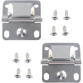 PROSOCOOL 2 Pack Cooler Stainless Steel Hinge and Screw Compatible with Coleman Coolers 5235 6262 6270