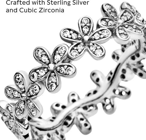 Pandora Daisy Flower Ring - Ring for Women - Gift for Her, With Gift Box in Saudi Arabia