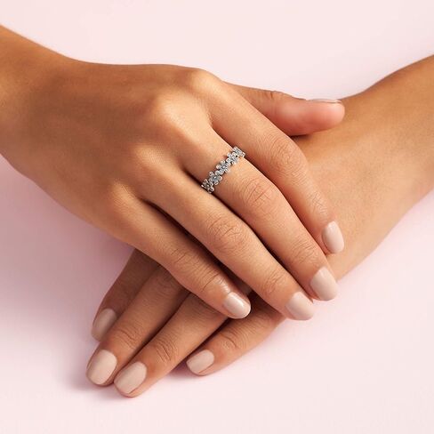 Pandora Daisy Flower Ring - Ring for Women - Gift for Her, With Gift Box in Saudi Arabia