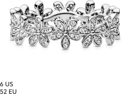Pandora Daisy Flower Ring - Ring for Women - Gift for Her, With Gift Box in Saudi Arabia