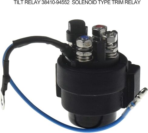 Power Trim Tilt Relay 6E5-81950-00 6E5-8195A-00 6E5-8195B-01 Fit for Yamaha 115-200 HP 91-04 for Suzuki 35-150hp 88-01 Outboards Replace 38410-94551 38410-94550 38410-94552 (Blue) in Kuwait
