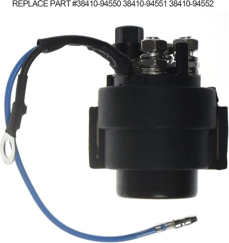 Power Trim Tilt Relay 6E5-81950-00 6E5-8195A-00 6E5-8195B-01 Fit for Yamaha 115-200 HP 91-04 for Suzuki 35-150hp 88-01 Outboards Replace 38410-94551 38410-94550 38410-94552 (Blue) in Kuwait