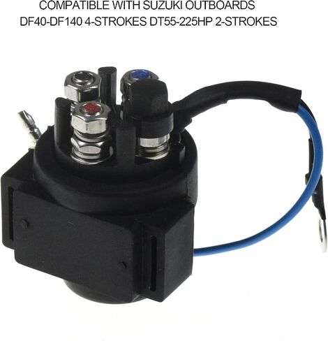 Power Trim Tilt Relay 6E5-81950-00 6E5-8195A-00 6E5-8195B-01 Fit for Yamaha 115-200 HP 91-04 for Suzuki 35-150hp 88-01 Outboards Replace 38410-94551 38410-94550 38410-94552 (Blue) in Kuwait