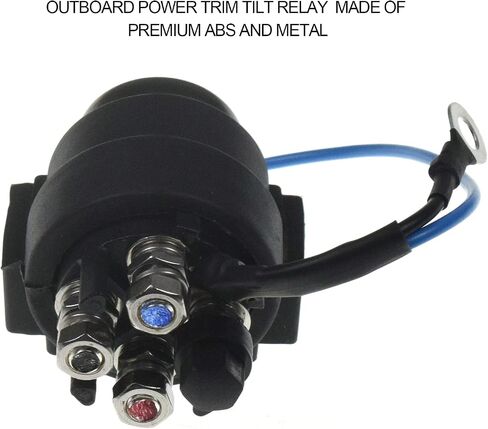 Power Trim Tilt Relay 6E5-81950-00 6E5-8195A-00 6E5-8195B-01 Fit for Yamaha 115-200 HP 91-04 for Suzuki 35-150hp 88-01 Outboards Replace 38410-94551 38410-94550 38410-94552 (Blue) in Kuwait