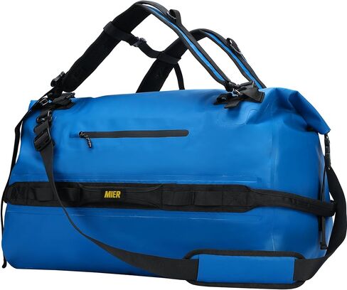 MIER Large Waterproof Duffel Bag Rolltop Dry Backpack Duffle Bags for Kayaking, Rafting, Boating, Swimming, Camping, Travel, Gym, Beach, 60L/80L in Saudi Arabia
