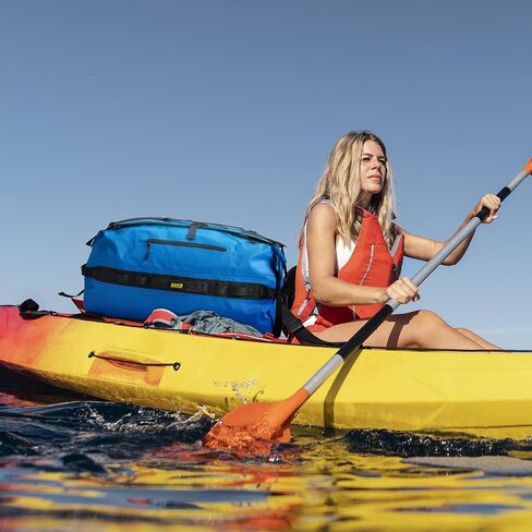 MIER Large Waterproof Duffel Bag Rolltop Dry Backpack Duffle Bags for Kayaking, Rafting, Boating, Swimming, Camping, Travel, Gym, Beach, 60L/80L in Saudi Arabia