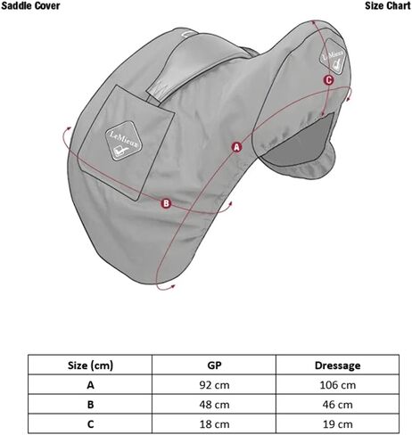 LeMieux ProKit Ride On Dressage Saddle Cover in Black with Silicone Grip Seat, Waterproof Polyester Outer & Fleece Lining - One Size in Saudi Arabia