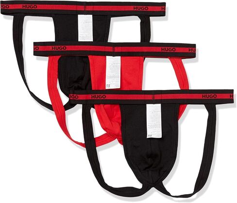 HUGO Men's Planet Three Pack Jock Strap in Saudi Arabia