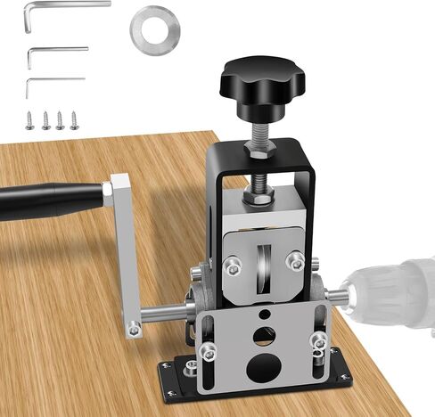 آلة تجريد الأسلاك من كامكستول، أدوات تجريد الأسلاك التي تعمل بالحفر والمثبتة يدويًا، حجم صغير، سهل الاستخدام، شريط سريع، سلك قياس 0.04 بوصة - 0.8 بوصة للأسلاك النحاسية الخردة، كابل الطاقة in Kuwait