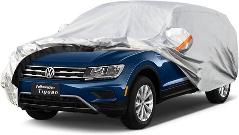 GUNHYI 6 Layer SUV Car Cover Custom Fit Porsche Macan (2014-2024) Waterproof All Weather, Heavy Duty Outdoor Snow Sun Rain Uv Protection (Ships from US Warehouse, Delivery 3-8 Days) in Saudi Arabia